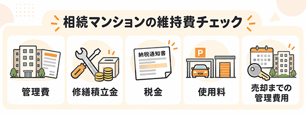 相続した空き家マンションで確認したい管理費や修繕積立金などの維持費