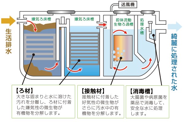 合併浄化槽の仕組みと役割